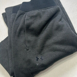 📌5/$25 Under Armour Womens Size XSmall Black Wide Let Sweatpants